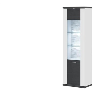 Primo Vitrine   Titan - weiß - 66 cm - 207 cm - 42 cm | Möbel Kraft