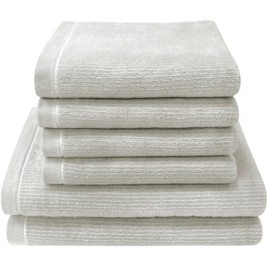 Dyckhoff Handtuch Set Landscape, Walkfrottier, (Set, 6-tlg)