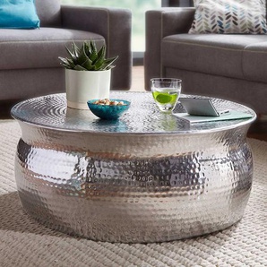 Couch Beistelltisch aus Aluminium Loft Style
