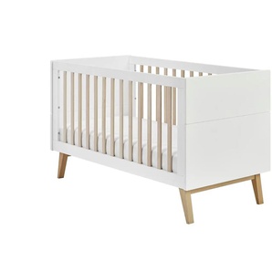 Kinderbett - weiß - 76 cm - 89,5 cm | Möbel Kraft