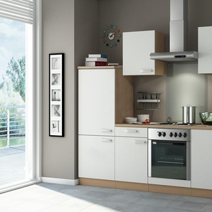 Küchenblock ohne Elektrogeräte  Carrara | creme | 270 cm | 199 cm | 60 cm |