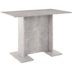 Säulen-Esstisch HELA Tanja Tische Gr. B/H/T: 108 cm x 75 cm x 68 cm, grau Esstisch Küchentische Tisch Breite 108 cm