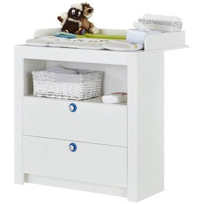 Wickelkommode - weiß - 96 cm - 95 cm - 78 cm | Möbel Kraft