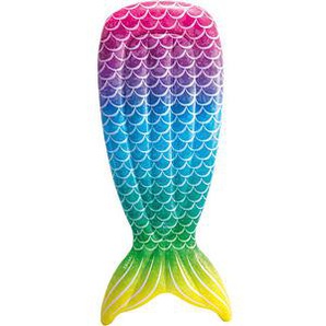 Luftmatratze Mermaid Tail Float mehrfarbig