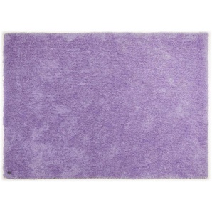 Tom Tailor Handtuft-Teppich  Soft uni ¦ lila/violett ¦ Synthethische Fasern