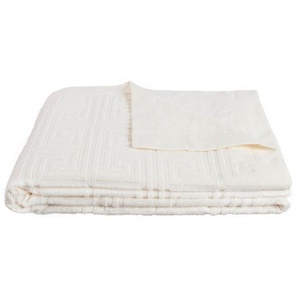 Zoeppritz Wohndecke Water Leg , Weiß , Textil , 150 cm , Wohntextilien, Decken, Kuscheldecken
