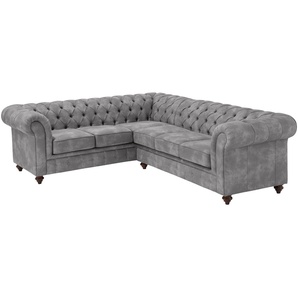 Home affaire Chesterfield-Sofa Chesterfield, mit Knopfheftung, auch in Leder