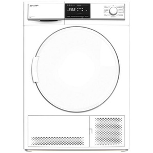 Sharp Kondenstrockner , Weiß , 59.6x84.5x60.9 cm , Haushaltsreinigung, Haushaltsgeräte, Trockner