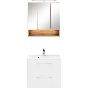 HELD MÖBEL Badmöbel-Set »Soria«, (2-St), Waschtisch Breite 60 cm, Spiegelschrank