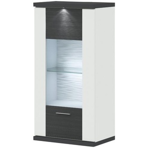 uno Hängevitrine   Titan ¦ grau