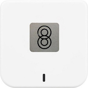 Wifi Home 8-System , Weiß , Kunststoff , 9.5x5.4 cm , Fsc, Reach , Dekoration, Saisonartikel, Weihnachtsdekoration