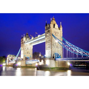 Fototapete London Tower Bridge City Miasto Skyline  no. 1221 | Fototapete Vlies - PREMIUM PLUS | 152.5x104 cm