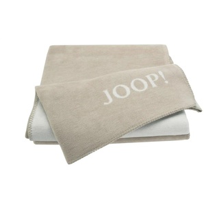 JOOP! Wohndecke-Doubleface  Joop! Uni-Doubleface ¦ beige ¦ Maße (cm): B: 150