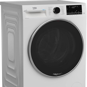 A (A bis G) BEKO Waschmaschine B5WFT594138W Waschmaschinen weiß Frontlader