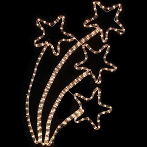 Lichterschlauch Sterne 43x72cm / Innen & Außen