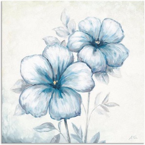Artland Wandbild Blauer Mohn, Blumen (1 St), als Alubild, Leinwandbild, Wandaufkleber oder Poster in versch. Größen