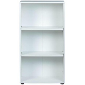 Bücherregal   Arco 2 - weiß - 60 cm - 110 cm - 30 cm | Möbel Kraft