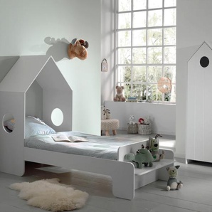 Jugendzimmer-Set VIPACK Casami Schlafzimmermöbel-Sets B/H: 90 cm x 200 cm, weiß Kinder Komplett-Kinderzimmer Schlafzimmermöbel-Sets Bett in 2 Breiten