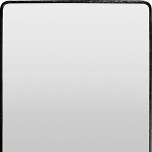 Dekospiegel LENFRA New Orleans Spiegel Gr. B/H/T: 60 cm x 80 cm x 2,5 cm, schwarz Spiegel