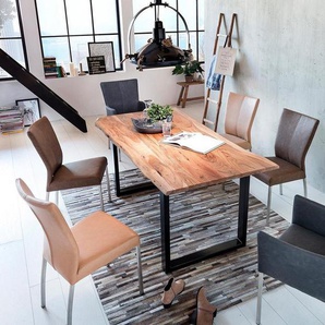 SIT Esstisch »Tops&Tables«, mit Tischplatte aus Akazie mit Baumkante wie gewachsen