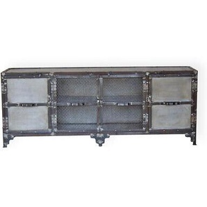 Tv Lowboard 180x70x45 Cm Industrial Design Upcycling Container Möbel Sideboard
