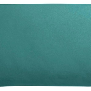 Seitenschläferkissenbezug KNEER Edel-Zwirn-Jersey Kissenbezüge Gr. B/L: 140 cm x 40 cm, 1 St., Baumwolle, grün (salbei) Kopfkissenbezüge für Seitenschläferkissen