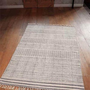 Teppich Grafik - bunt - 100 % Baumwolle - Teppiche