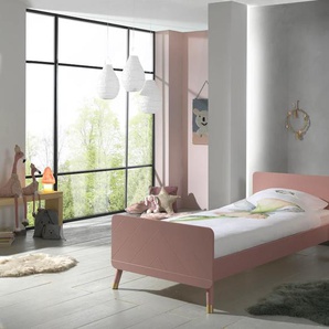 Jugendzimmer-Set VIPACK Billy Schlafzimmermöbel-Sets rosa (terra rosa) Kinder Komplett-Kinderzimmer Schlafzimmermöbel-Sets