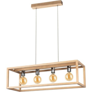 SPOT Light Pendelleuchte KAGO, ohne Leuchtmittel, Hängeleuchte, Naturprodukt aus Eichenholz, Nachhaltig