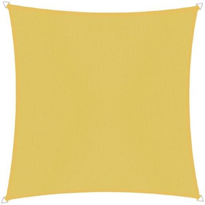 Windhager Sonnensegel Cannes Quadrat, 4x4m, gelb