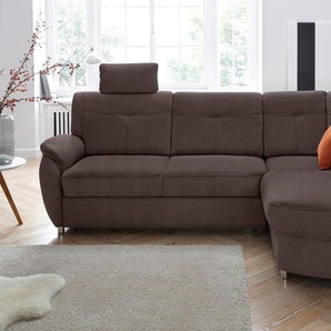 sit&more Ecksofa, wahlweise mit Bettfunktion und Bettkasten