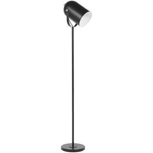 Stehlampe Schwarz 156 cm aus Metall Glockenförmig Elegant Modern Retro Stil