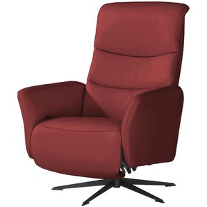 Nils Olsen Relaxsessel Leder  Keno ¦ rot