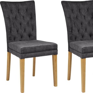 Home affaire Stuhl Colorado (Set, 2 St), Beine in eiche oder nussbaum. Im 2er, 4er oder 6er-Set