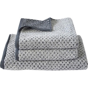 Dyckhoff Handtuch Set Golden Shades Rhombus, Walkfrottier, (3-tlg)