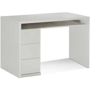 Composad Schreibtisch, Weiß, Holzoptik