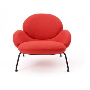 Softline Sessel Baixa rot, Designer Busk & Hertzog, 71x85x86 cm