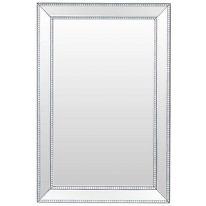 Xora Wandspiegel , Silber , Glas , rechteckig , 80x120x4.5 cm , senkrecht und waagrecht montierbar , Schlafzimmer, Spiegel, Wandspiegel