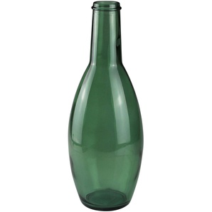 Bodenvase AM DESIGN Vasen Gr. B/H/T: 16,00 cm x 45,00 cm x 16,00 cm, grün Bodenvasen mundgelasen, Höhe 45 cm