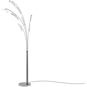 KHG LED-Bogenleuchte - silber - 100 cm - 210 cm - 30 cm | Möbel Kraft