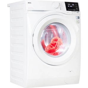 A (A bis G) AEG Waschmaschine LR6A668 Waschmaschinen , weiß Frontlader