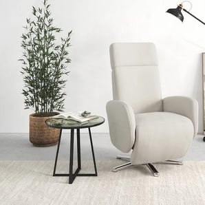 sit&more TV-Sessel, wahlweise mit 2 Motoren und Akku Aufstehhilfe Struktur weich, manuell verstellbar, B/H/T: 71 cm x 110 82 beige TV-Sessel Fernsehsessel Sessel