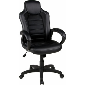 Chefsessel DUO COLLECTION Joris Stühle schwarz Gaming-Stuhl Racing-Chair Gamingstühle Stühle mit modernem Netzstoffbezug