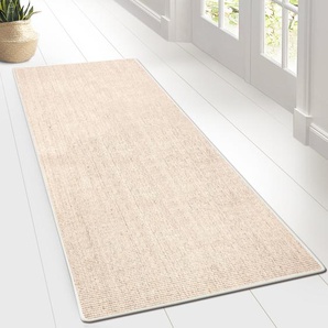 Teppich-Läufer auf Maß gekettelt | Sylt | Marble 5 | Breite: 50 cm, Länge: 50 cm