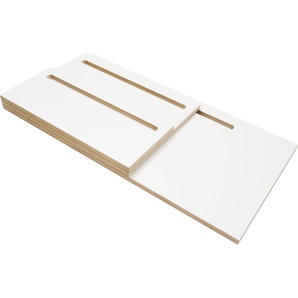 Stehpult TOJO tojo-pult Tische Gr. Als Stehtisch und Erweiterungsplatte erhältlich, Schreibplatte M (B/T/H): 58/43/2 cm, weiß Laptoptische und Stehtische Tisch höhenverstellbar mit zusätzlichen Schreibplatten zu ergänzen