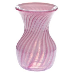 Vase bauchig gestreift Pavel (20cm)