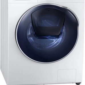 F (A bis G) SAMSUNG Waschtrockner WD8NK52K0ZW SLIM Platzsparer weiß Waschtrockner