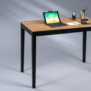Massivholz Wildeiche Tisch Schreibtisch Konsole NILSON 110x60