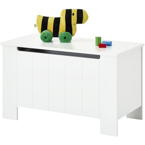 Spielzeug-Truhe - weiß - MDF - 92,5 cm - 53,8 cm - 45 cm | Möbel Kraft