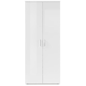 Schuhschrank Lincoln in weiß, 2-türig